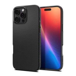 Spigen Liquid Air Apple iPhone 16 Pro Max tok, Matte Black, fekete ACS07988