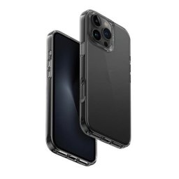 Uniq Air Fender Apple iPhone 16 Pro szilikon tok, szürke/átlátszó