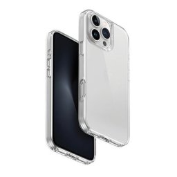 Uniq Air Fender Apple iPhone 16 Pro Max szilikon tok, átlátszó