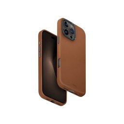Uniq Lyden Apple iPhone 16 Pro Max MagSafe Bőr tok, barna