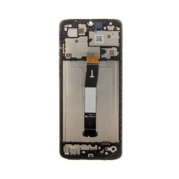 Xiaomi Redmi 12C gyári LCD kijelző kerettel, fekete (Service Pack)