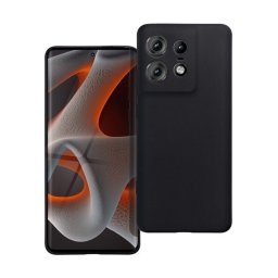Matt Motorola Edge 50 Pro szilikon tok, fekete