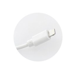 Blue Star hálózati töltő adapter USB-A + Lightning kábel, 1A, 5W, fehér