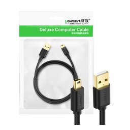 Ugreen 10355B USB 2.0 kábel, mini USB, 1m, fekete