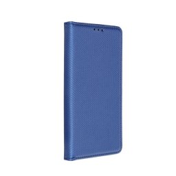 Magnet Motorola Moto G75 mágneses flip tok, kék