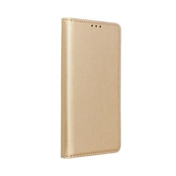 Magnet Motorola Moto G75 mágneses flip tok, arany
