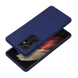 Forcell Soft Samsung S24 FE szilikon tok, sötétkék