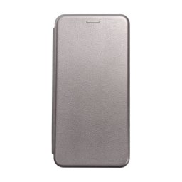 Forcell Elegance oldalra nyíló hátlap tok Xiaomi Redmi Note 13 4G, szürke