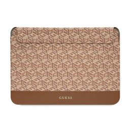 Guess Sleeve GCube Stripes, GUCS16HGCFSEW 16" laptop tok, barna