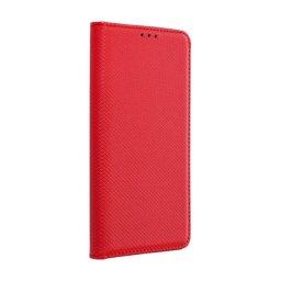 Magnet Xiaomi Redmi Note 13 4G mágneses flip tok, piros