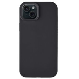 Tactical Velvet Smoothie iPhone 15 Plus tok, Asphalt, fekete