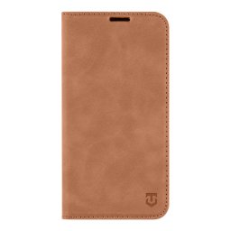 Tactical Xproof Xiaomi Redmi Note 14 Pro+ 5G flip/oldalra nyíló tok, barna