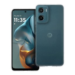 2mm Motorola G05 / E15 szilikon hátlap tok, átlátszó
