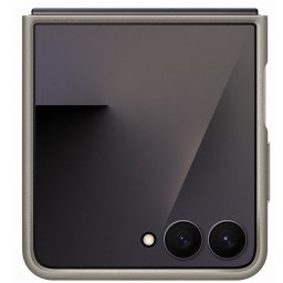 Samsung Galaxy Z Flip 7 KindSuit gyári vegán bőr tok, bézs