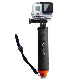 Tech-Protect Ga100 vízálló kamera tartó, Gopro / Dji kamera kompatibilis, fekete