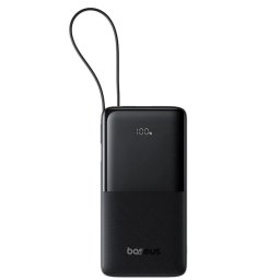 Baseus Bipow 2 Powerbank / külső akkumulátor, USB-C / USB-A port, QC + PD. 20000mAh, 20W, fekete