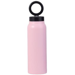 Termosz MagSafe kompatibilis mágneses tartóval, 950ml, rózsaszín