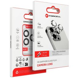 Forcell Samsung Galaxy S25 Ultra tempered glass kamera védő üvegfólia, titanium pink gold