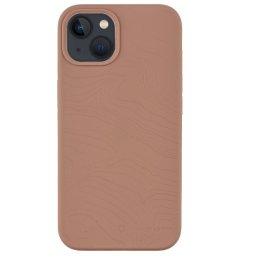 Tactical Magforce Beaver iPhone 15 prémium szilikon tok kameravédő peremmel, világosbarna