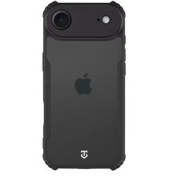 Tactical Quantum Stealth Apple iPhone Air (2025) hátlap tok, átlátszó/fekete