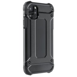 Forcell Armor ütésálló hátlap tok, Apple iPhone 17 Pro, fekete