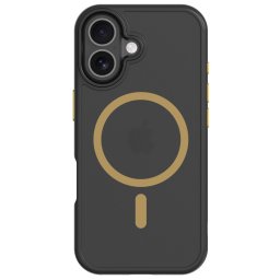 Tactical MagForce Hyperstealth 2.0 Apple iPhone 17 MagSafe hátlap tok, fekete/sárga