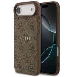 Guess 4G Ring Classic Logo Apple iPhone Air (2025) MagSafe hátlap tok, barna