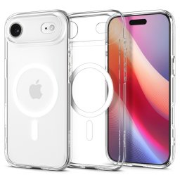 Spigen Ultra Hybrid Magfit Apple iPhone Air (2025) tok, MagSafe, Clear White, fehér