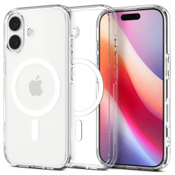 Spigen Ultra Hybrid Magfit Apple iPhone 17 tok, MagSafe, Clear White, fehér