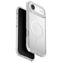 Uniq Combat Magclick Apple iPhone Air (2025) MagSafe szilikon tok, átlátszó