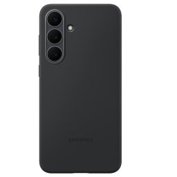 Samsung Silicone Cover Galaxy S25 FE gyári hátlap tok, fekete