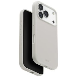 Uniq Lino Apple iPhone 17 Pro MagSafe szilikon tok, szürke