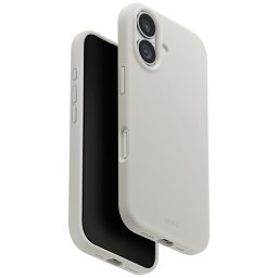 Uniq Lino Apple iPhone 17 MagSafe szilikon tok, szürke
