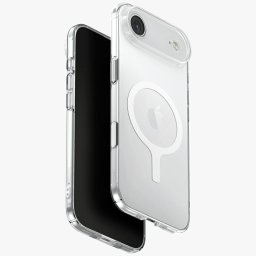 Uniq Airsuit Magclick Apple iPhone Air (2025) MagSafe szilikon tok, átlátszó