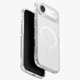 Uniq Lifepro Extreme Magclick Apple iPhone Air (2025) MagSafe csillámos tok, átlátszó