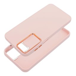 Frame Xiaomi Redmi 15C 4G / 15C 5G közepesen ütésálló tok kameravédő kerettel, rózsaszín