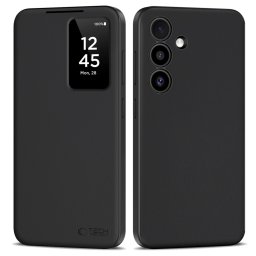 Tech-Protect Smart Wallet Samsung Galaxy S25 flip / kinyitható tok, fekete