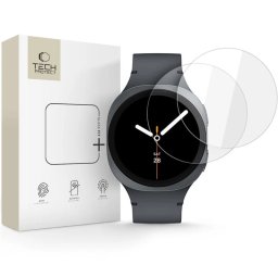 Tech-Protect Glass Fit+ Samsung Galaxy Watch 8 / Watch 9 (44mm) kijelzővédő üvegfólia, átlátszó (2db)