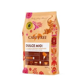 CAFE FREI Kávé, pörkölt, szemes, 1000 g, CAFE FREI "Dulce Mio" karamellás