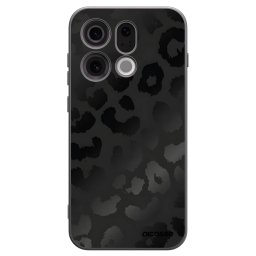 Fekete szilikon tok az alábbi mobiltelefonokra OPPO Find X9 - Midnight Leopard