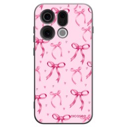 Fekete szilikon tok az alábbi mobiltelefonokra OPPO Find X9 - Bow Aesthetic