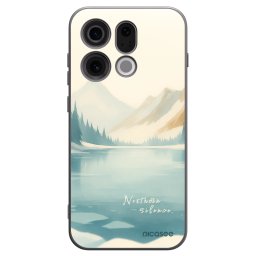 Fekete szilikon tok az alábbi mobiltelefonokra OPPO Find X9 - NOTHERN SILENCE