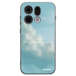 Fekete szilikon tok az alábbi mobiltelefonokra OPPO Find X9 - CHASiNG LIGHT