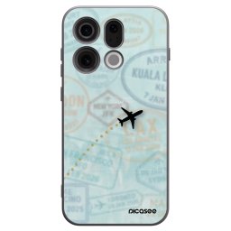 Fekete szilikon tok az alábbi mobiltelefonokra OPPO Find X9 - FLIGHT PATH