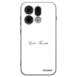 Fekete szilikon tok az alábbi mobiltelefonokra OPPO Find X9 - Gods Favorite