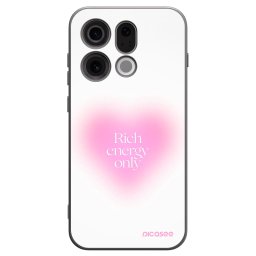 Fekete szilikon tok az alábbi mobiltelefonokra OPPO Find X9 - Rich Energy