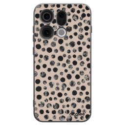 Fekete szilikon tok az alábbi mobiltelefonokra OPPO Find X9 - Dots