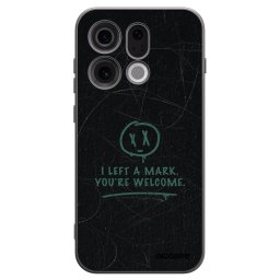 Fekete szilikon tok az alábbi mobiltelefonokra OPPO Find X9 - LEFT A MARK