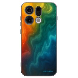 Fekete szilikon tok az alábbi mobiltelefonokra OPPO Find X9 - Solar