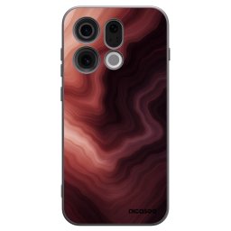 Fekete szilikon tok az alábbi mobiltelefonokra OPPO Find X9 - Rouge